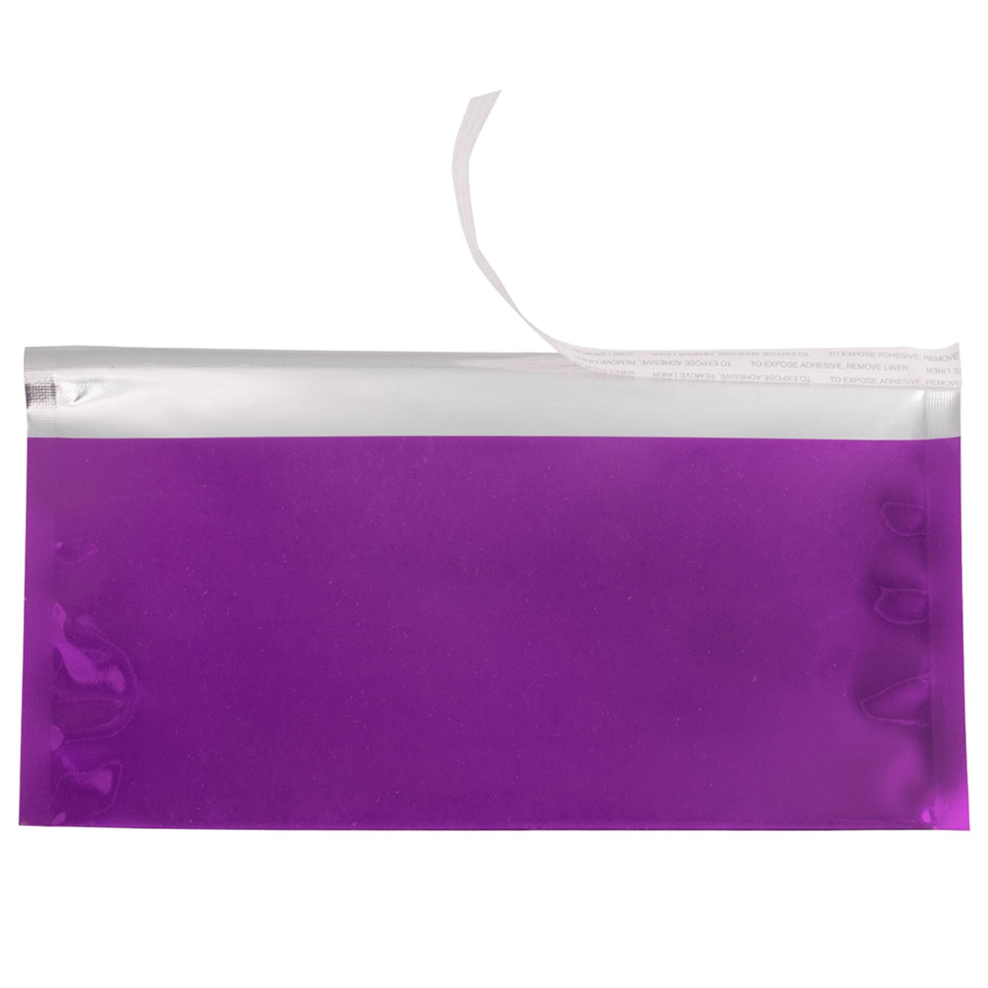 JAM Paper 4" x 9.5" Foil Self Adhesive Business Envelopes